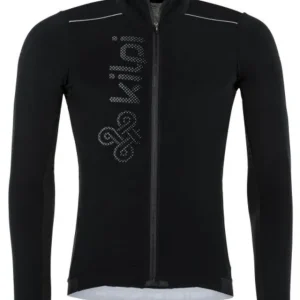 Actieprijs Heren wielershirt met lange mouwen Kilpi CAMPOS-M ZWART S