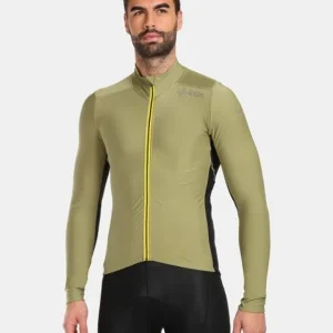 Tijdelijk Beschikbaar Heren wielershirt met lange mouwen Kilpi CAMPOS-M GRN S