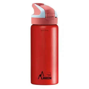 Finale Uitverkoop LAKEN Thermobfles staal Summit 500 ml rood