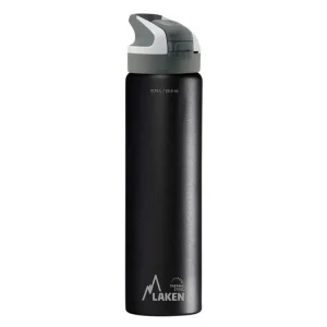 Populair LAKEN Thermobfles staal Summit 750 ml zwart