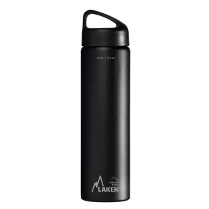 Favoriet LAKEN Klassieke stalen thermofles 750 ml zwart