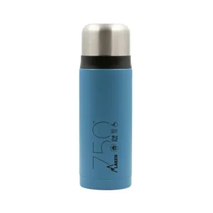 Beperkte Voorraad LAKEN Stalen thermosfles 750 ml blauw