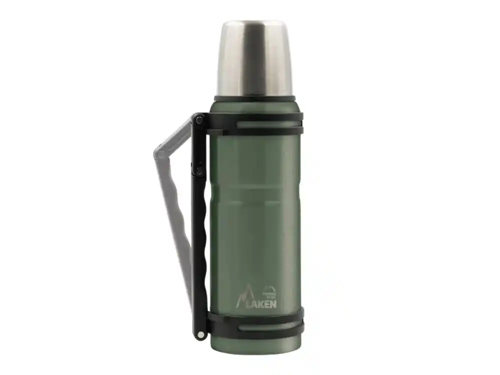 Bestel Nu LAKEN Stalen thermoskan met handvat 1200 ml