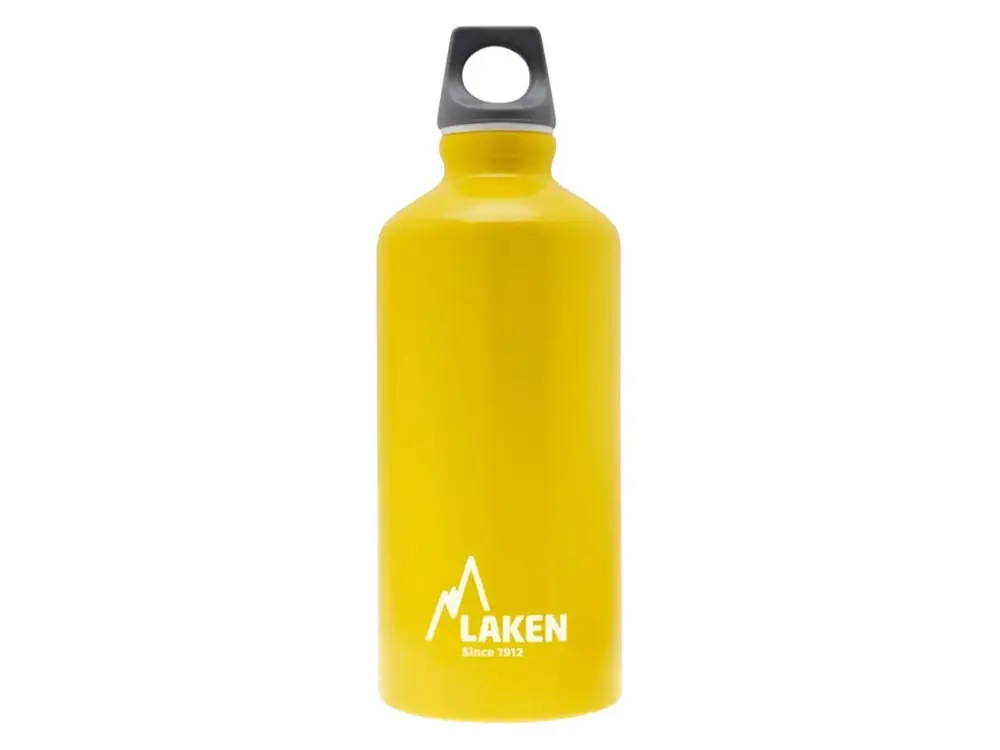 Rechtstreeks Van De Fabrikant LAKEN Aluminium fles Futura 600 ml geel