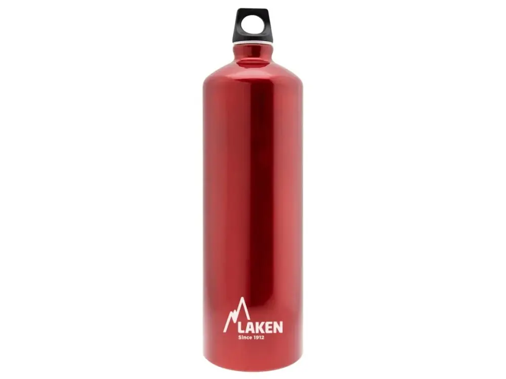 Dagaanbieding LAKEN Aluminium fles Futura 1500 ml rood