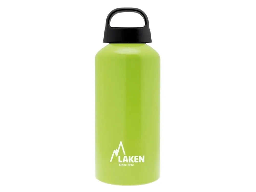 LAKEN Classic aluminium fles 600 ml groen Flitsaanbieding
