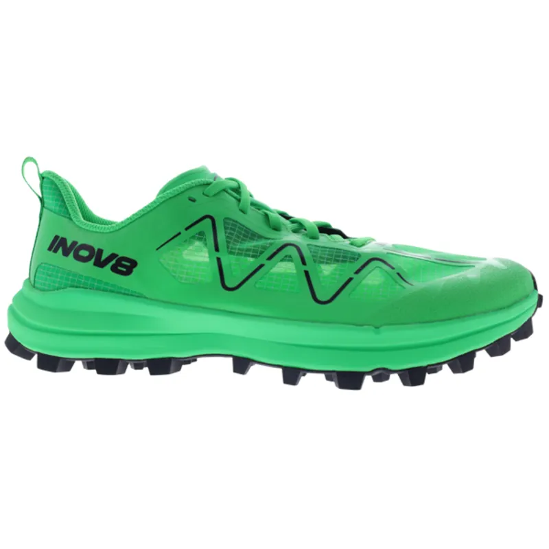 Direct Verzonden Hardloopschoenen voor heren Inov8 Mudtalon Zero M (W) zwart/groen 40.5
