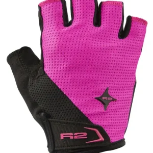 Fietshandschoenen R2 Ribbon 2.0 zwart, roze ATR54F/ XS Lage Prijs