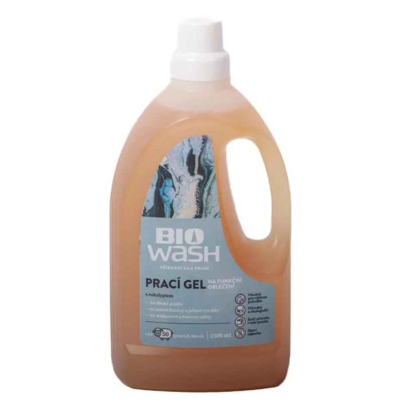 BioWash Sport Bio eucalyptus wasgel 1500ml Alleen Vandaag