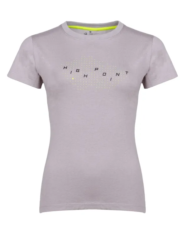 Lage Kosten Dames T-shirt High Point Atlas Lady grijs XS