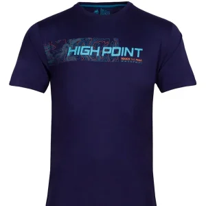 Actieprijs Heren T-shirt High Point Atlas donkerblauw S