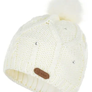 Uitverkoop Kilpi LADY-W WHT UNI modieuze damesmuts met pompon