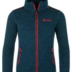Kilpi REGIN-JB TRQ sweater met volledige rits voor jongens 86 Express Levering