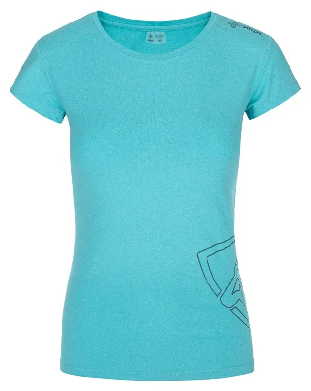 Exclusieve Aanbieding Kilpi LISMAIN-W TRQ technisch T-shirt voor dames 34