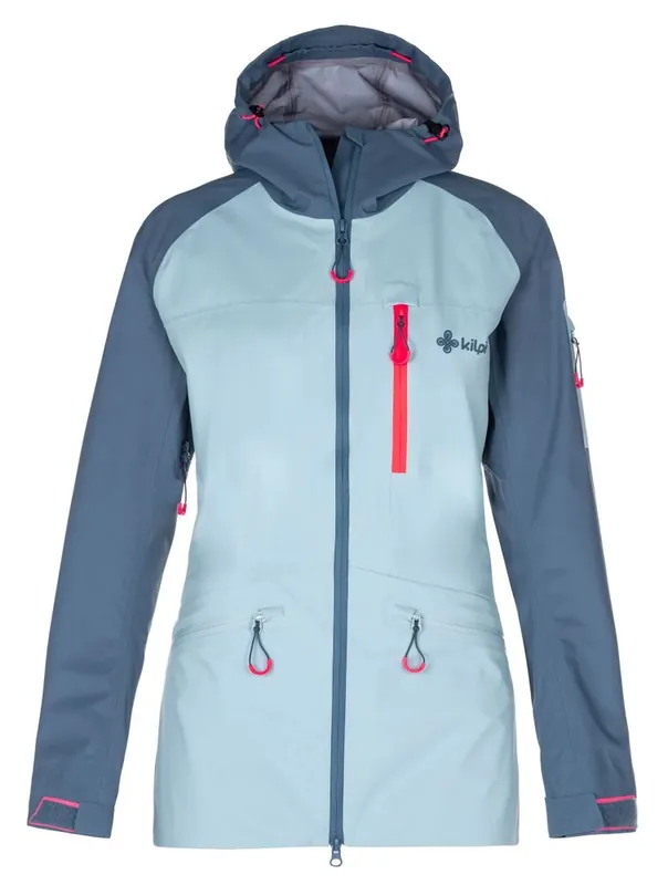 Seizoensaanbieding Kilpi NALAU-W BLU outdoorjas voor dames 34