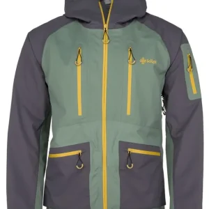 Snelle Levering Kilpi JACKYL-M ski-jas voor heren, kaki XS
