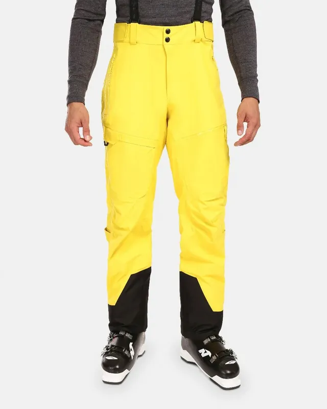 Kilpi LAZZARO-M YEL waterdichte hardshell broek voor heren S Gratis Retour