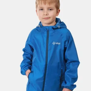 Kilpi JALUU-J waterdichte kinderjas blauw 122 Beperkte Voorraad