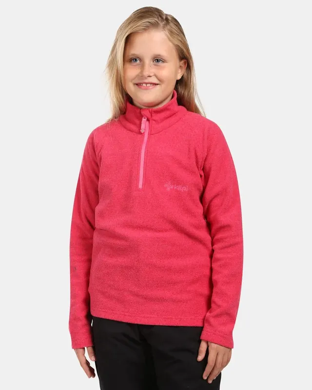 Kilpi ALMERI-J PNK fleece trui voor kinderen 122 Bestel Nu