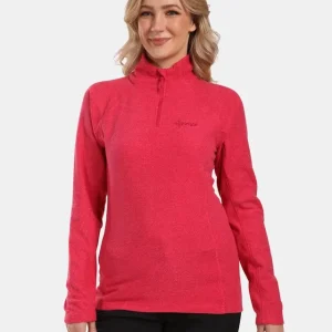 Kilpi ALMERI-W fleece dames sweatshirt roze 34 Alleen Vandaag