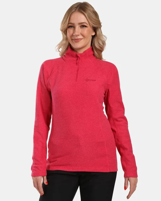 Kilpi ALMERI-W fleece dames sweatshirt roze 34 Alleen Vandaag