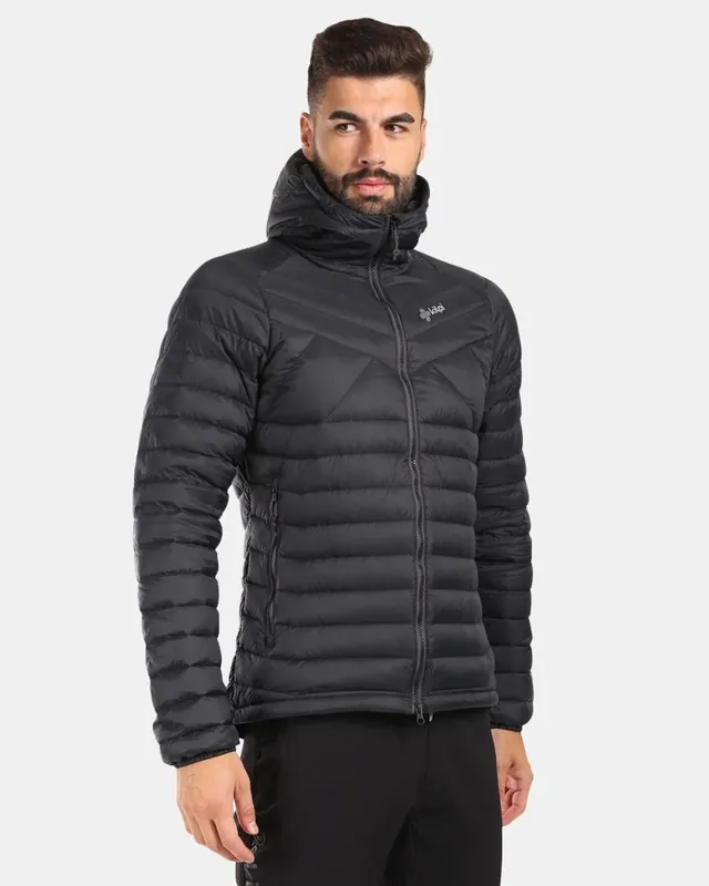 Koop Online Kilpi PYRAMIDEN-M BLK heren donsjack S