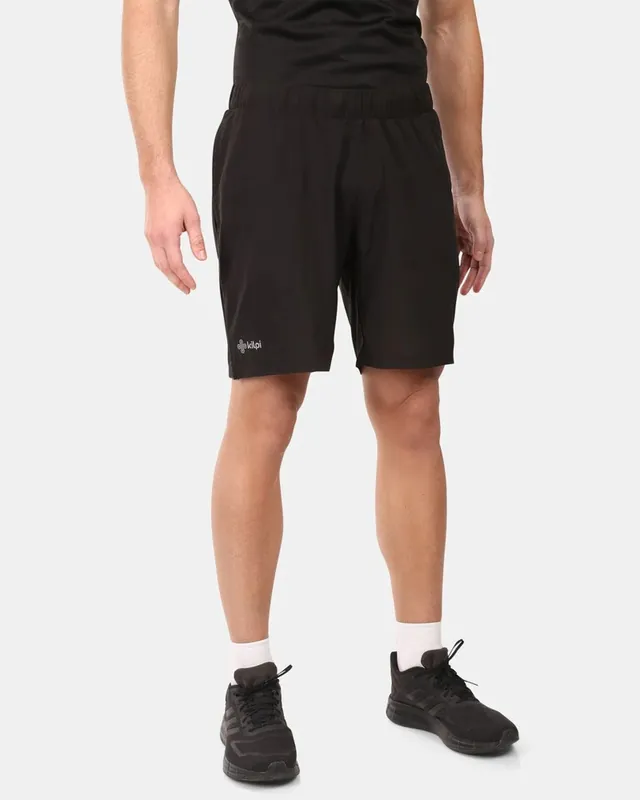 Fabrieksprijs Kilpi BRAY-M BLK fitnessshort voor heren XS