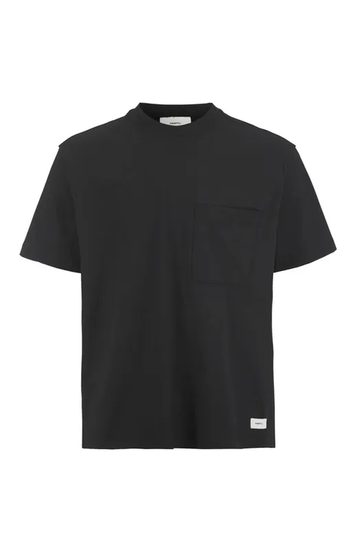 Rechtstreeks Van De Fabrikant Heren T-shirt CRAFT Collective Relaxed zwart S