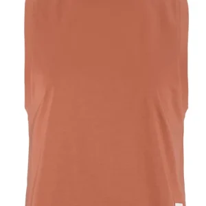 Craft Collective Relaxed mouwloze damestop rood S Speciale Aanbieding