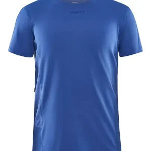 CRAFT ADV Essence SS functioneel T-shirt voor heren blauw S Finale Uitverkoop