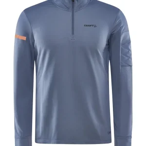 Laatste Versie CRAFT ADV SubZ LS 2 hardloopshirt voor heren blauw S