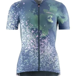 Craft ADV Endur Graphic damesfietsshirt blauw S Seizoensaanbieding