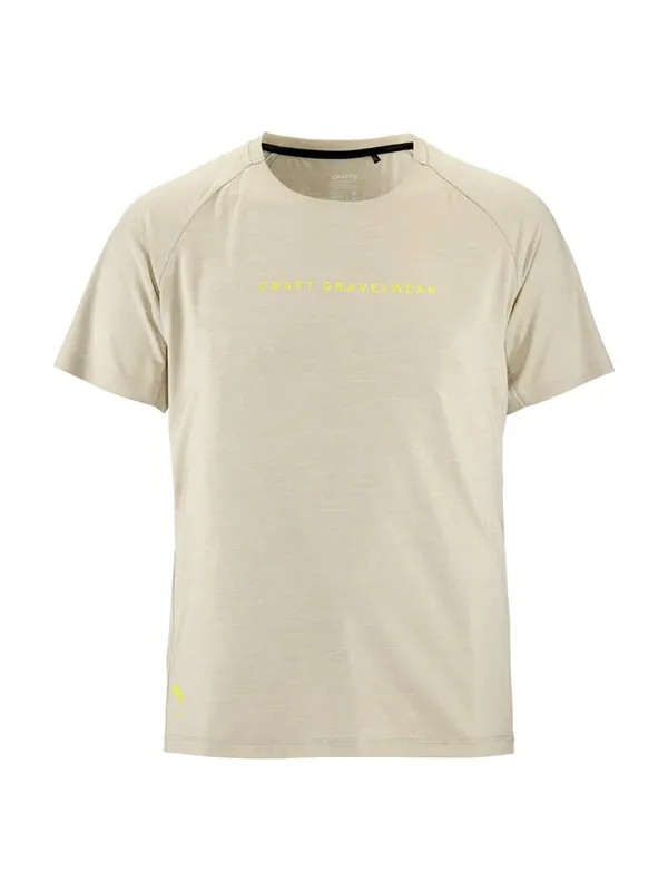 Craft ADV Gravel heren fietsshirt bruin M Alleen Vandaag