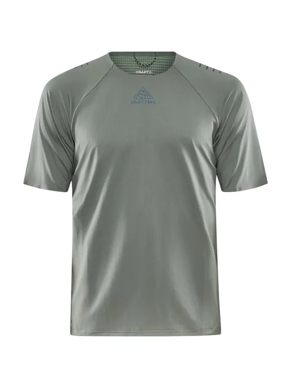 Nieuw Craft PRO Trail SS hardloopshirt voor heren groen M