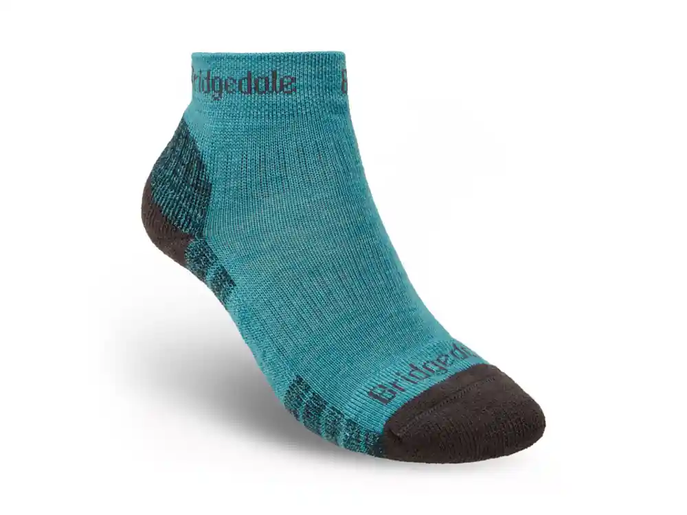 Dames Hike Lichtgewicht Performance Enkel Sokken Turquoise/Navy 35-37 Beperkt Aanbod
