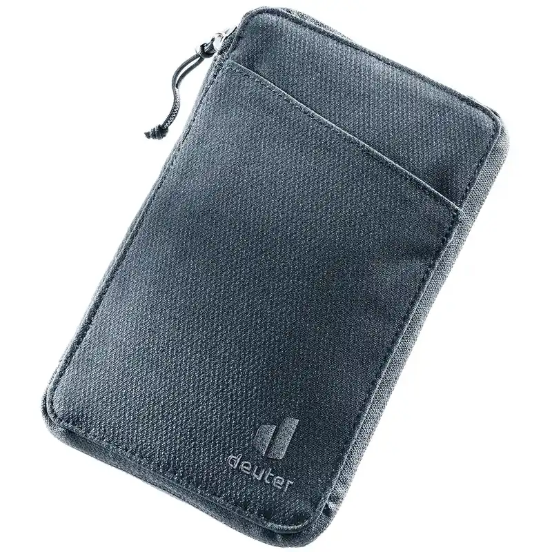 Merkproduct Reisportemonnee Deuter Travel Wallet Black