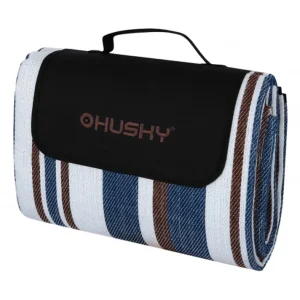 Campingdeken Husky Covery 150 blue/brown Merkproduct