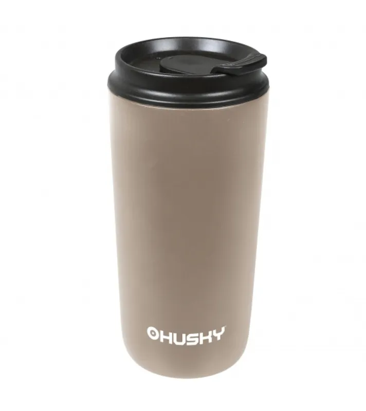 Husky Mack thermosfles 360ml lichtbruin Seizoensaanbieding