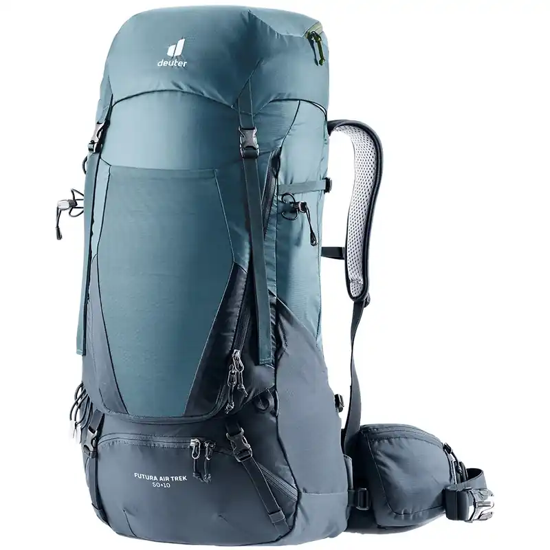 Wandelrugzak Deuter Futura Air Trek 50 +10 atlantic-ink Tijdelijk Beschikbaar