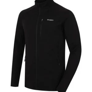 Heren fleece trui Husky Alou M black S Gratis Retour