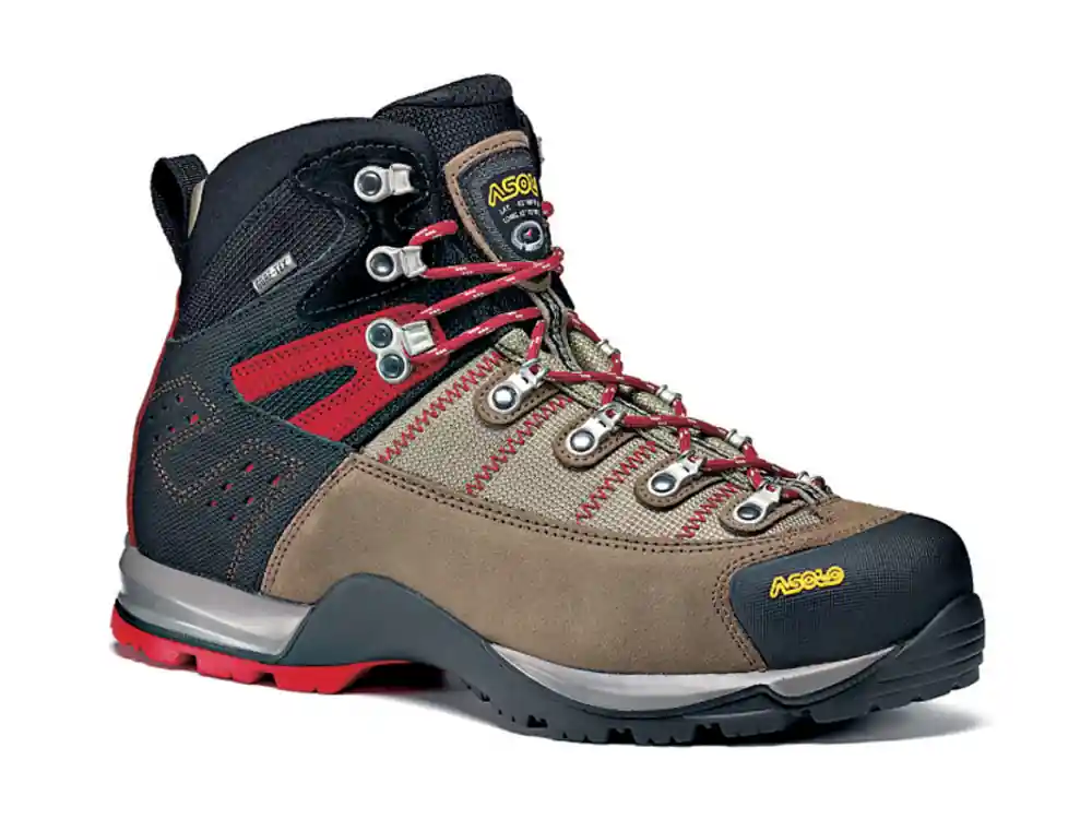 Veilige Betaling Asolo Fugitive GTX MW herenwandelschoenen, brede uitvoering, wool/black/A508 41 1/3