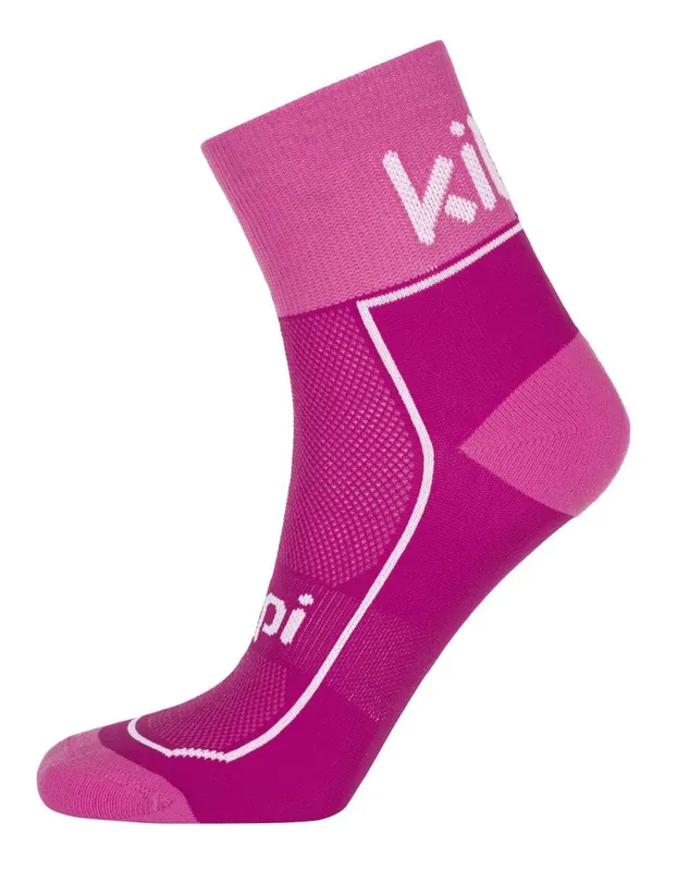 Unisex sportsokken Kilpi REFTY-U blauw 35 roze 35 Beperkt Aanbod