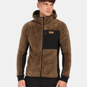 Korting Fleece trui Kilpi NORKA-M bruin S