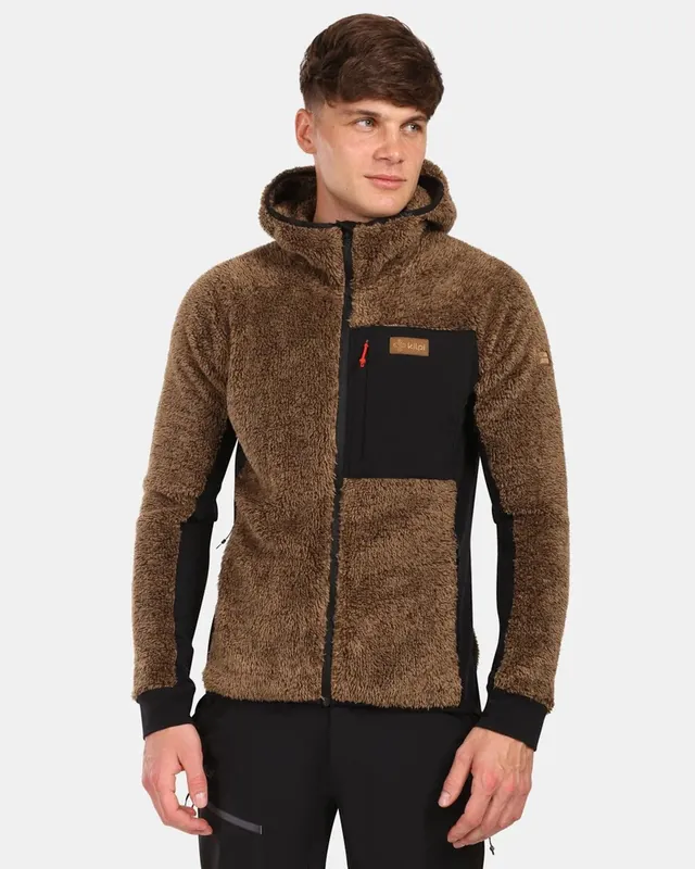 Korting Fleece trui Kilpi NORKA-M bruin S
