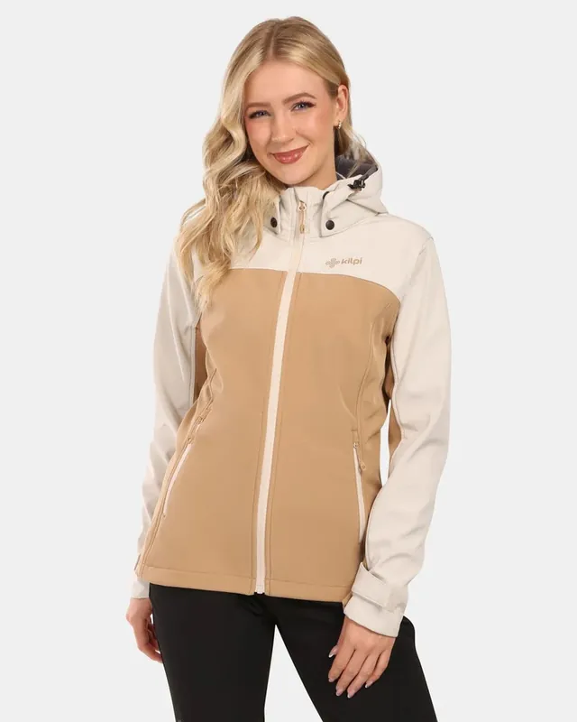 Uitverkoop Dámská softshellová bunda Kilpi RAVIA-W béžová 34