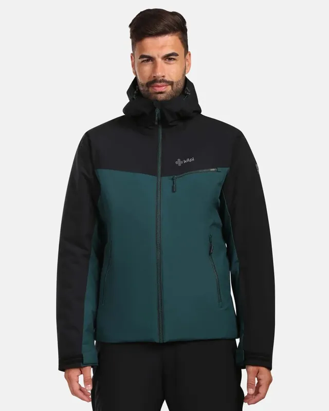Superprijs Kilpi FLIP-M ski-jas voor heren, groen 7XL