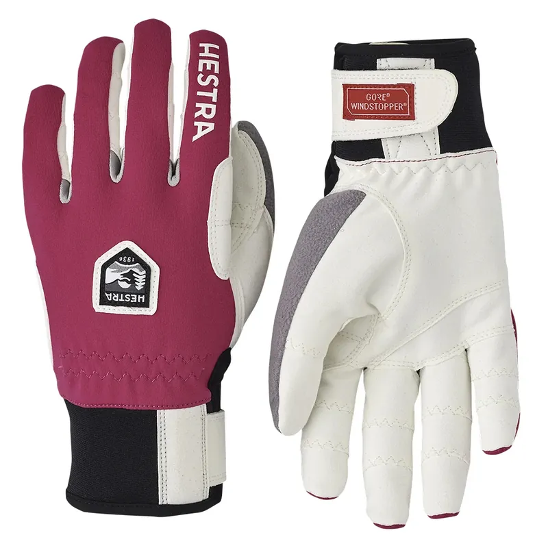 Snelle Levering Hestra Ergo Grip Windstopper Race Fuchsia hardloophandschoenen 8