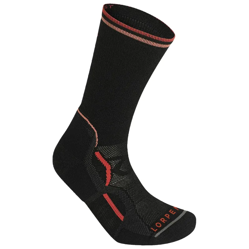 Dames sokken Lorpen LIGHT HIKER ECO 2558 BLACK/PINK 38-41 EU Gratis Retour