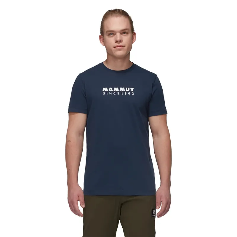 Heren T-shirt Mammut Core Logo 40306 pinea M Laatste Kans