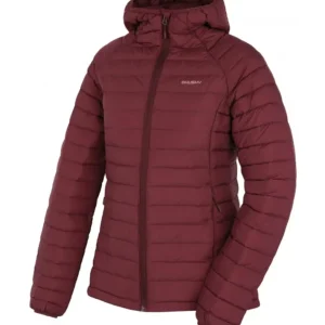 Veilige Betaling Dames donsjack Husky DREESER L dark bordo, maat S